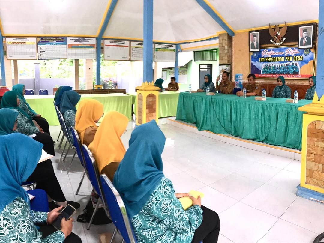 Pertemuan Rutin Tim Penggerak PKK Desa Banjardowo Digelar untuk Perkuat Program Pemberdayaan Masyarakat