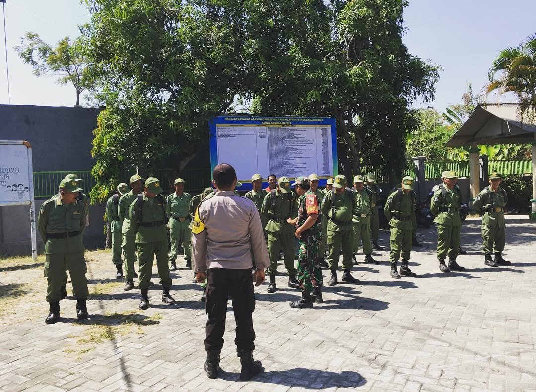 Pelatihan Peningkatan Kapasitas Linmas Desa Banjardowo